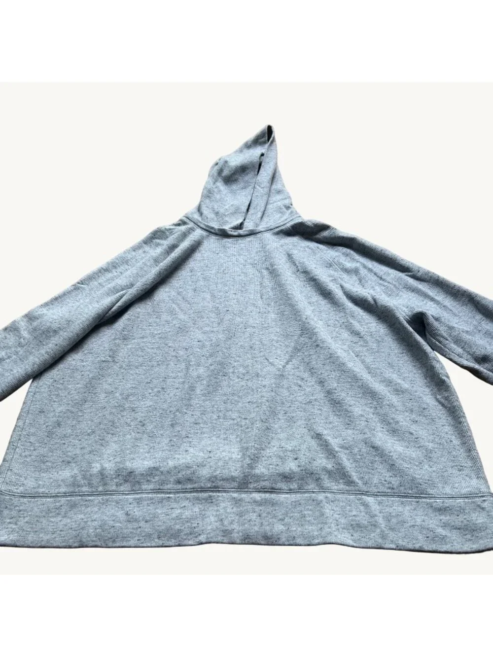 Banana Republic Mens Size XXL Gray Hooded Long Sleeve Pullover Hoodie Sweatshirt